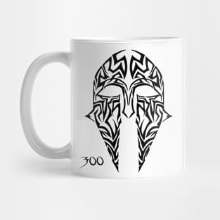 Spartan warrior helmet Mug